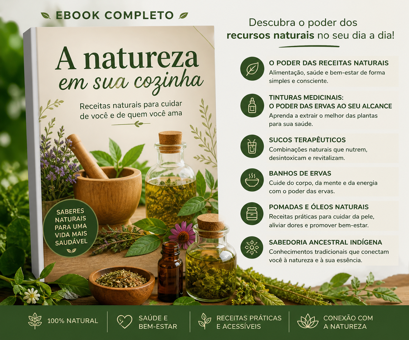 Ebook A Natureza em Sua Cozinha